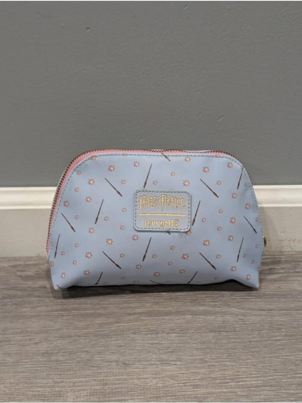Loungefly Harry Potter Luna Lovegood Make Up Bag Pencil Case - Pre-Owned Blue